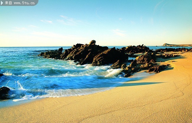 海滩风光图片