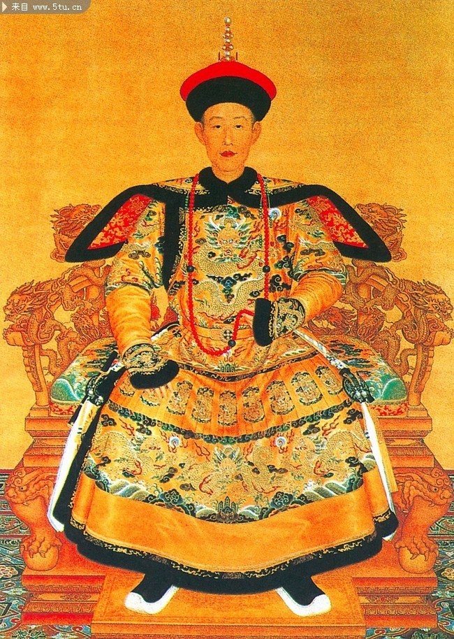 乾隆年轻画像 乾隆皇帝图片