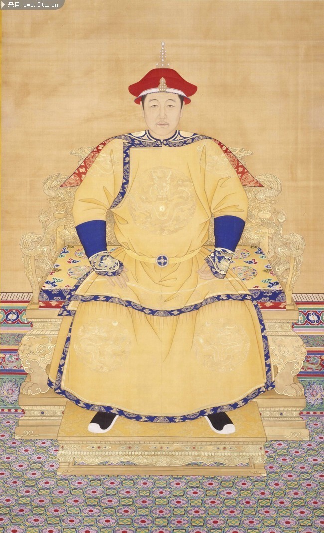 顺治皇帝图片 清顺治画像