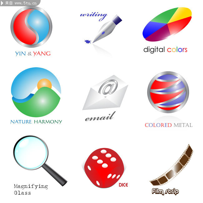 网站图标矢量图