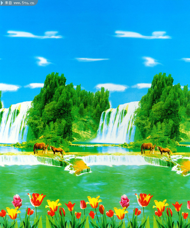 �ٲ����û�ͼƬ�ز� Ư���Ľ��⾰ɫ