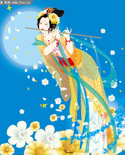嫦娥矢量图5张