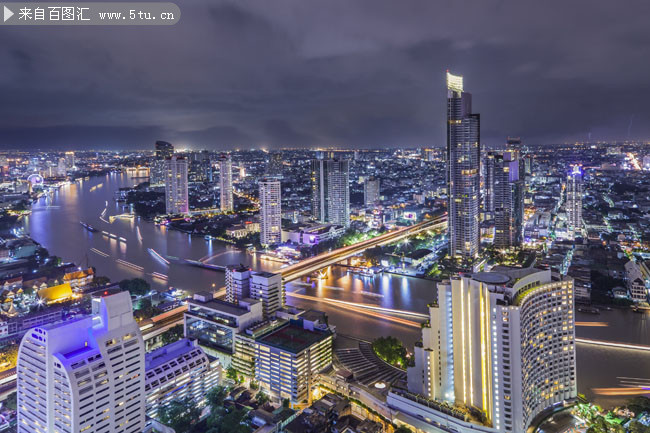 城市夜景图片