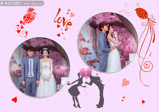 婚纱相册设计模板