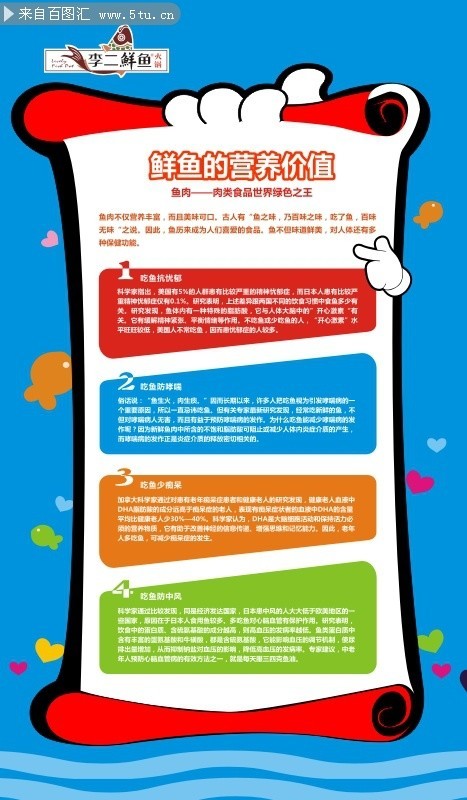 超市生鲜宣传展架