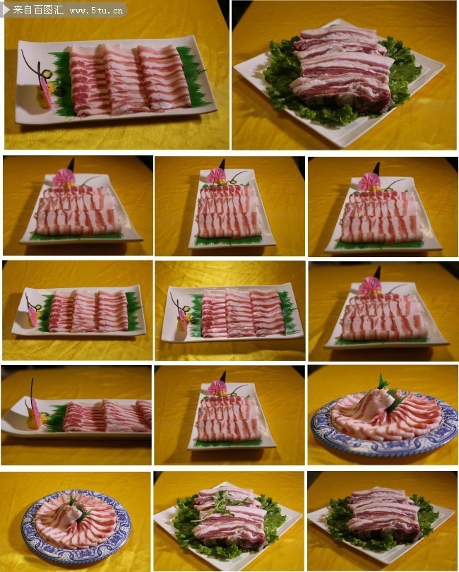 黑猪肉图片素材