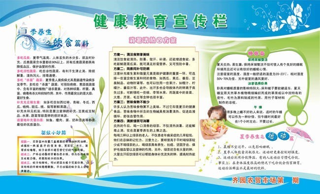 健康教育宣传栏