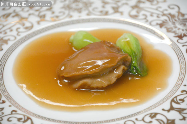 原汁鲍鱼菜品图片