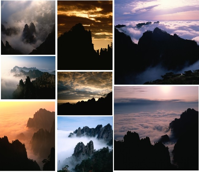 山岳风景图片