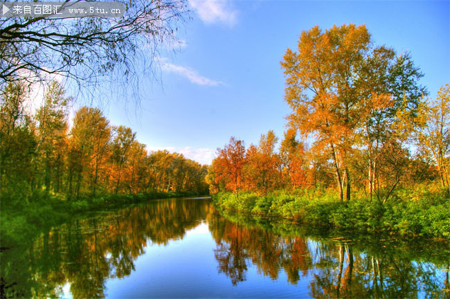 ɽˮ����羰��ֽ��ͼ