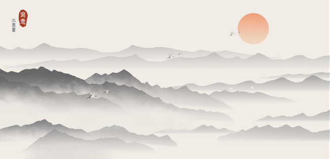 中国风抽象背景图片
