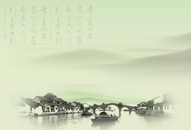 中国风江南古典背景图片下载