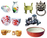 青花瓷等古代文物素材