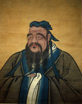 孔子画像高清图