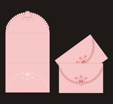 结婚请柬模板 请柬信封