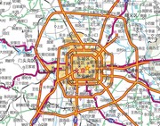 北京市交通地图 矢量版