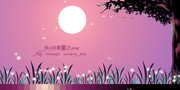 情人节背景图片 浪漫夜晚