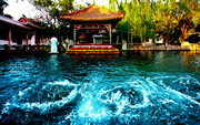 公园图片 济南趵突泉风景图