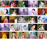 50张古装美女图打包下载
