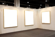 展厅设计效果图 展览馆墙角图 