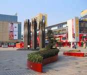 商业广场图片 靖江城市风景
