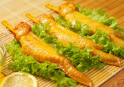 烧烤鸡翅图片 食物摄影