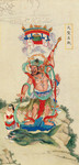 佛家画 大圣左执图片