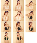 内衣模特摄影 依力写真照片