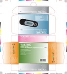 MP3包装盒设计 包装展开图