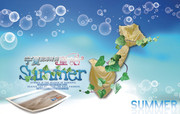 服装夏季活动海报