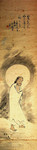 达摩祖师图片 长幅人物写意国画