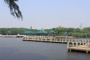武汉东湖公园风景图片  