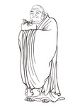 罗汉高清线描图