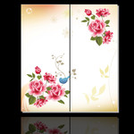 移门模板 花纹移门图案