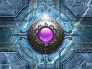 精美古典图案 金属质感图片