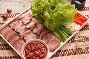 韩式菜包肉图片 