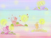 漂亮的儿童画图片 
