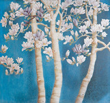 植物装饰画 墙体绘画图案