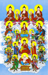 诸佛菩萨图片大图 新年门神图片