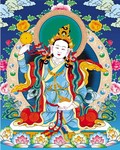 藏地三空行母唐卡图片