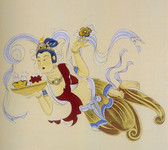 仙女国画图片 中秋节图片素材