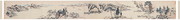 山水国画 水墨石田山水图片