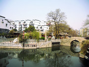 古桃叶渡城市图片