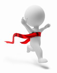 冲刺的3D人物素材