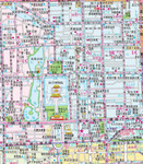 北京地图 高清地点标注地图