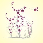 简单花纹图案 衣柜移门图案素材