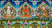 藏佛唐卡图片素材