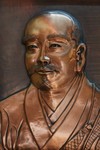 僧侣铜雕图片 佛教图片素材