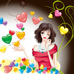 ʱ����Ů�廭�ز� ��ʵ�����ͼƬ 