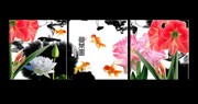 鲜花无框画高清图片